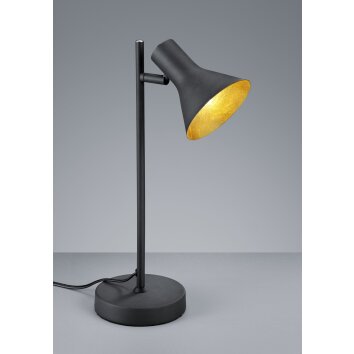 Reality NINA Tafellamp Zwart, 1-licht