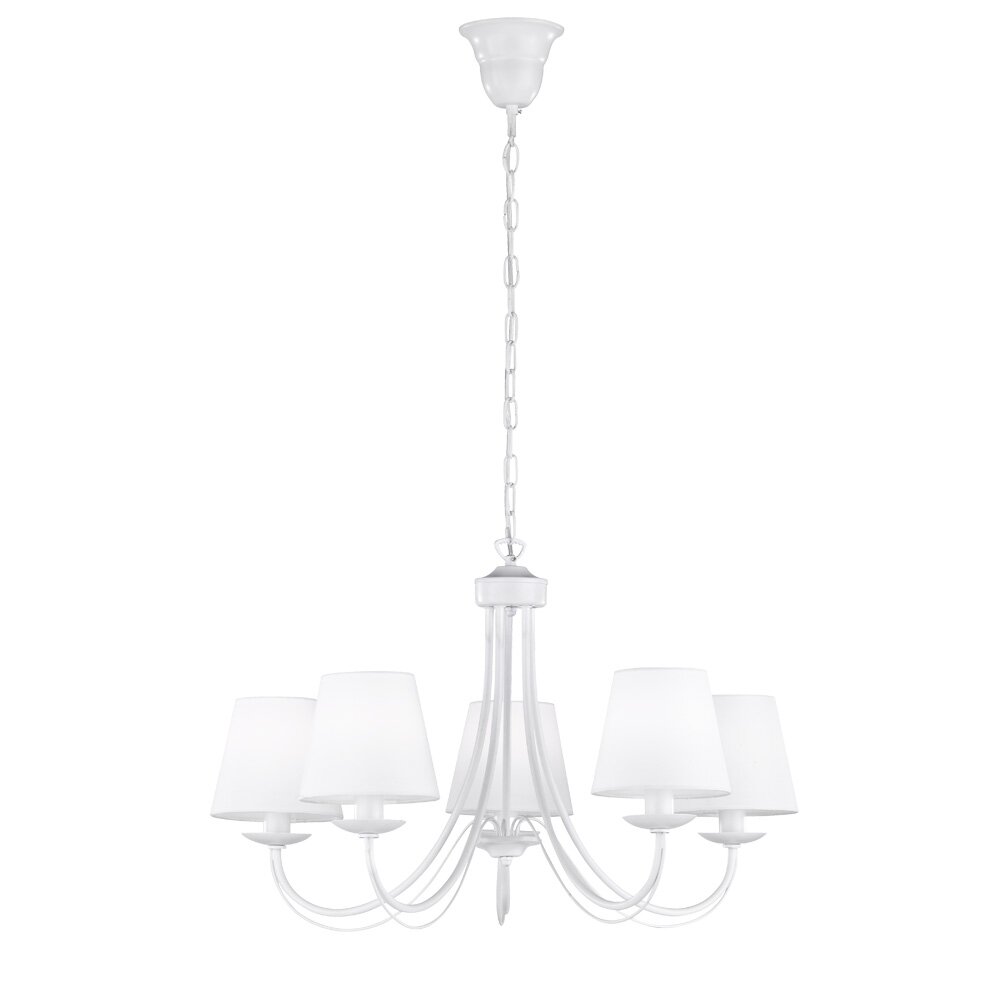 Trio verlichting Cortez Kroon Wit, 5-lichts