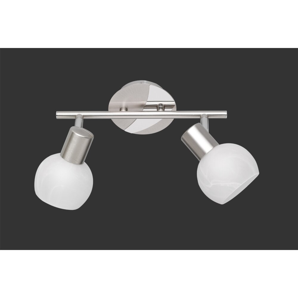 Reality ANTIBES Plafondlamp Nikkel mat, 2-lichts main product photo