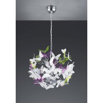 Reality BUTTERFLY Hanger Chroom, 4-lichts