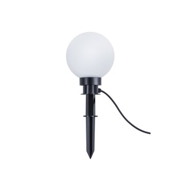 Reality BOLO Padverlichting Zwart, 1-licht
