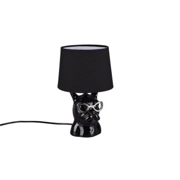 Reality DOSY Tafellamp Zwart, 1-licht Reality DOSY Tafellamp Zwart, 1-licht