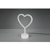 Reality HEART Tafellamp LED Wit, 1-licht