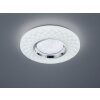Reality MAGNOLIA Plafondlamp LED Wit, 1-licht, Afstandsbediening