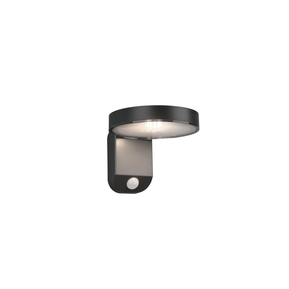 Reality Posadas Muurlamp LED Antraciet, 1-licht, Bewegingsmelder main product photo