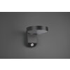 Reality Posadas Muurlamp LED Antraciet, 1-licht, Bewegingsmelder