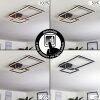 Doyon Plafondlamp LED Zwart, 1-licht