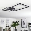 Doyon Plafondlamp LED Zwart, 1-licht