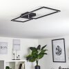 Doyon Plafondlamp LED Zwart, 1-licht