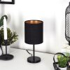 Varmo Tafellamp Zwart, 1-licht