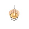 Reality Borka Hanglamp Zwart, 1-licht