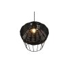 Reality Borka Hanglamp Zwart, 1-licht