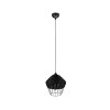 Reality Borka Hanglamp Zwart, 1-licht