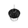 Reality Borka Hanglamp Zwart, 1-licht