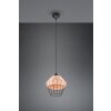 Reality Borka Hanglamp Zwart, 1-licht