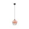 Reality Borka Hanglamp Zwart, 1-licht