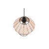 Reality Borka Hanglamp Zwart, 1-licht