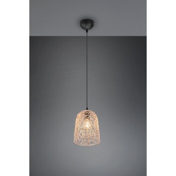 Reality Lovis Hanglamp Zwart, 1-licht