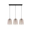 Reality Lovis Hanglamp Zwart, 3-lichts
