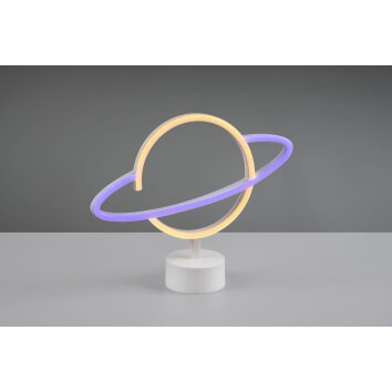 Reality Planet Tafellamp LED Wit, 1-licht