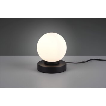 Reality Prinz Tafellamp Zwart, 1-licht