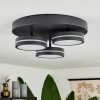 Huallilemu Plafondlamp LED Zwart, 3-lichts