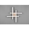 Reality Route Plafondlamp LED houtlook, Zwart, 1-licht
