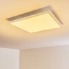 Voisines Plafondpaneel LED Wit, 1-licht, Afstandsbediening, Kleurwisselaar