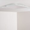 Voisines Plafondpaneel LED Wit, 1-licht, Afstandsbediening, Kleurwisselaar