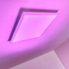 Voisines Plafondpaneel LED Wit, 1-licht, Afstandsbediening, Kleurwisselaar
