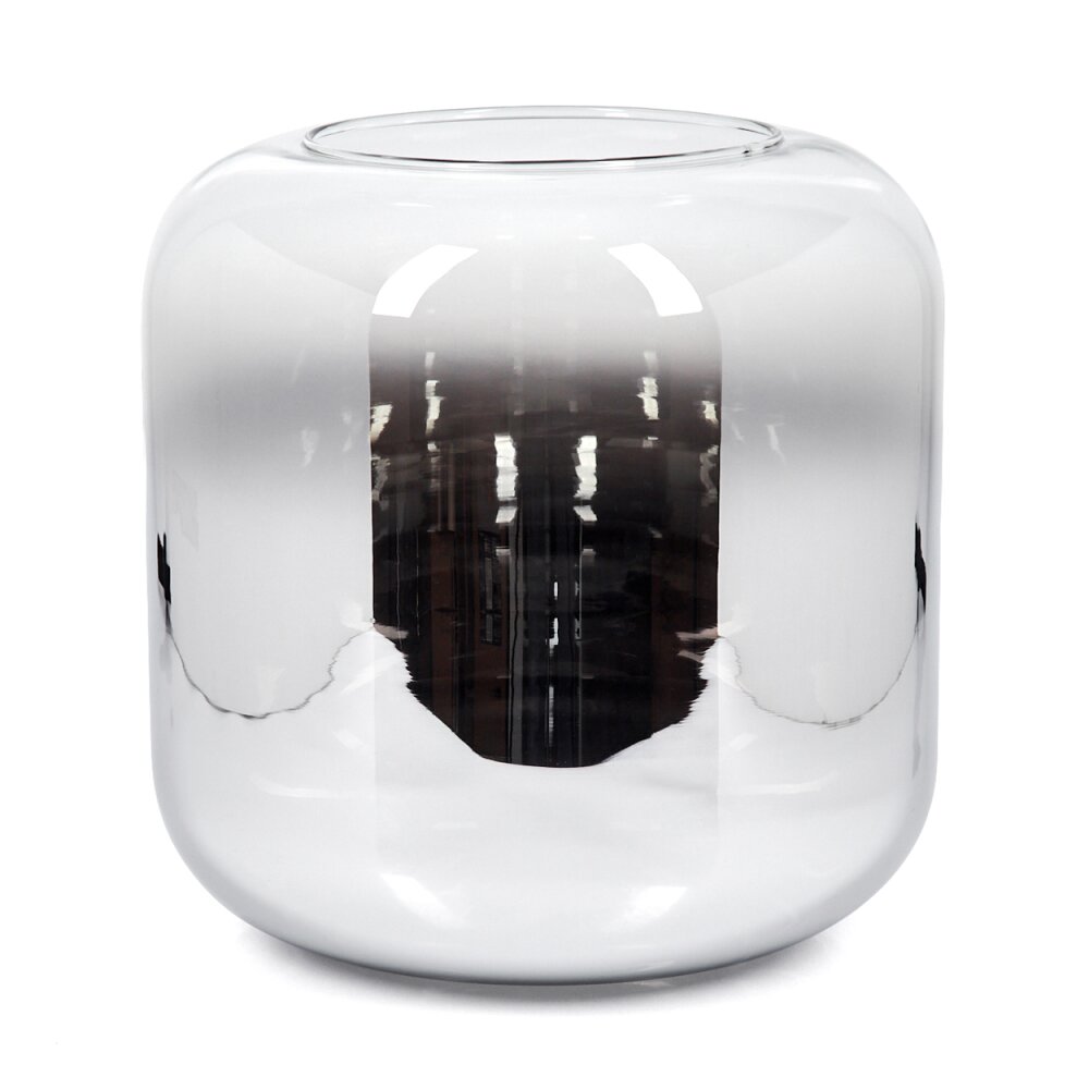 Glazen lampenkap Lauden Reserve glas, reserveonderdeel 25 cm Chroom, Duidelijk, Rookkleurig main product photo