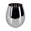Glazen lampenkap  Vevino Reserve glas, reserveonderdeel Chroom, Rookkleurig