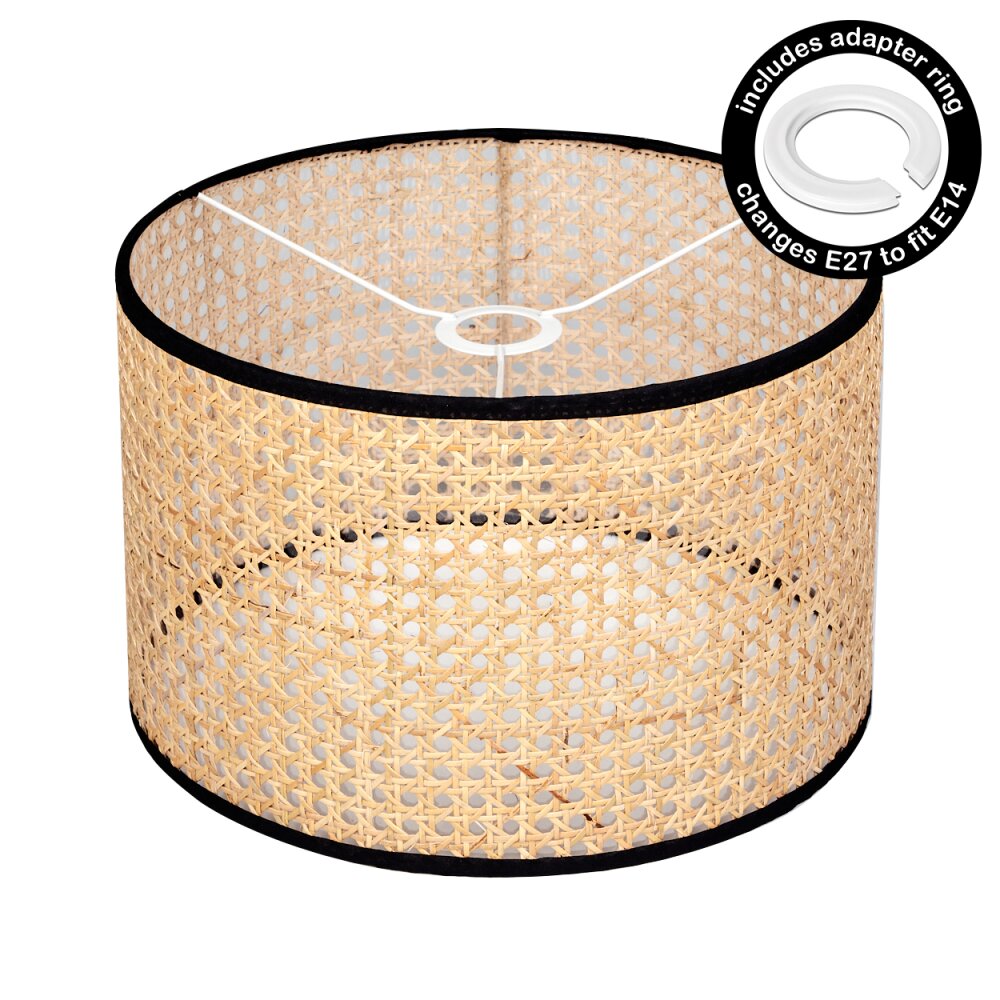 Ramila reserveonderdeel, Lampenkap Natuurlijke kleuren, Zwart main product photo