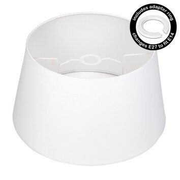 Lampenkap van stof Bassagoda reserveonderdeel, Lampenkap Wit Lampenkap van stof Bassagoda reserveonderdeel, Lampenkap Wit