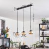 Koyoto Hanglamp, Kogellampje, Hanglamp Amber, 3-lichts