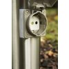 Caserta Plint licht, Staande lamp, Pad licht roestvrij staal, 1-licht