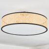 Foggia Plafondlamp Nikkel mat, 3-lichts