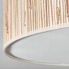 Foggia Plafondlamp Nikkel mat, 3-lichts