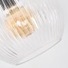 Koyoto Staande lamp Chroom, Zwart, 1-licht