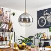 Koyoto Hanglamp, Kogellampje, Hanglamp Goud, Zwart, 1-licht