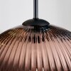 Koyoto Hanglamp, Kogellampje, Cluster hanglamp 35 cm Amber, Goud, Koperkleurig, Rookkleurig, 4-lichts
