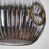 Ripoll Hanglamp, Kogellampje, Cluster hanglamp Amber, Goud, Koperkleurig, Rookkleurig, 4-lichts