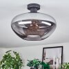 Mertola Plafondlamp Rookkleurig, 1-licht