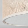 Foggia Plafondlamp Nikkel mat, 3-lichts