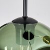 Ripoll Hanglamp, Kogellampje, Cluster hanglamp Blauw, Groen, Koperkleurig, 3-lichts