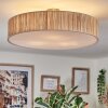 Foggia Plafondlamp Nikkel mat, 3-lichts