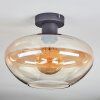 Mertola Plafondlamp Amber, Duidelijk, 1-licht