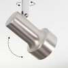 Edain Plafondlamp, Plafondspot LED Chroom, Nikkel mat, 4-lichts