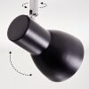 Farel Plafondlamp, Plafondspot Chroom, Zwart, 4-lichts