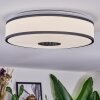 Elran Plafondlamp LED Wit, 1-licht